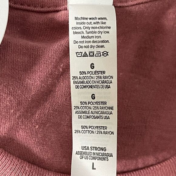 NWT Be a Nice Human mauve t shirt Size M - Picture 6 of 6